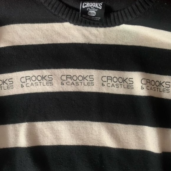 Men's Crooks & Castles sweater. - Picture 6 of 6